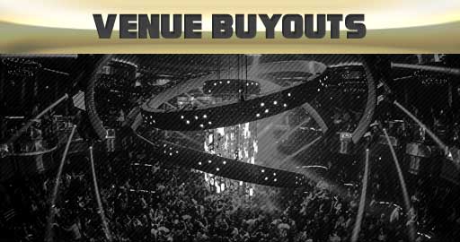 Hotel and Venue buyouts